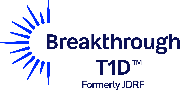 Breakthrough T1D (formerly known as JDRF) Logo